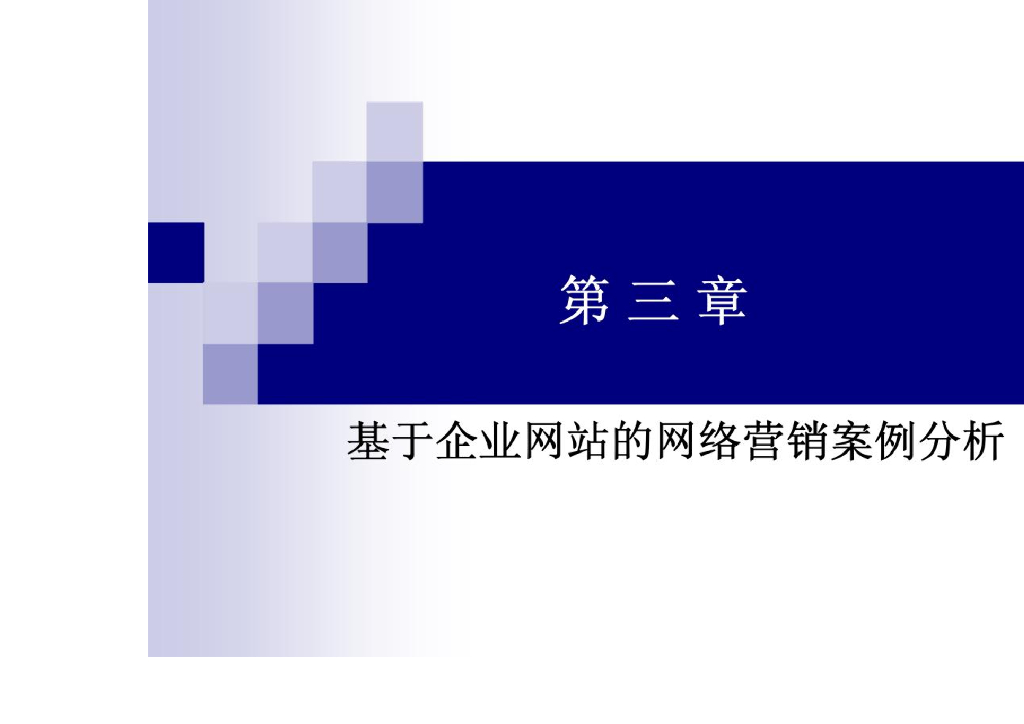 基于企业网站的网络营销案例分析
