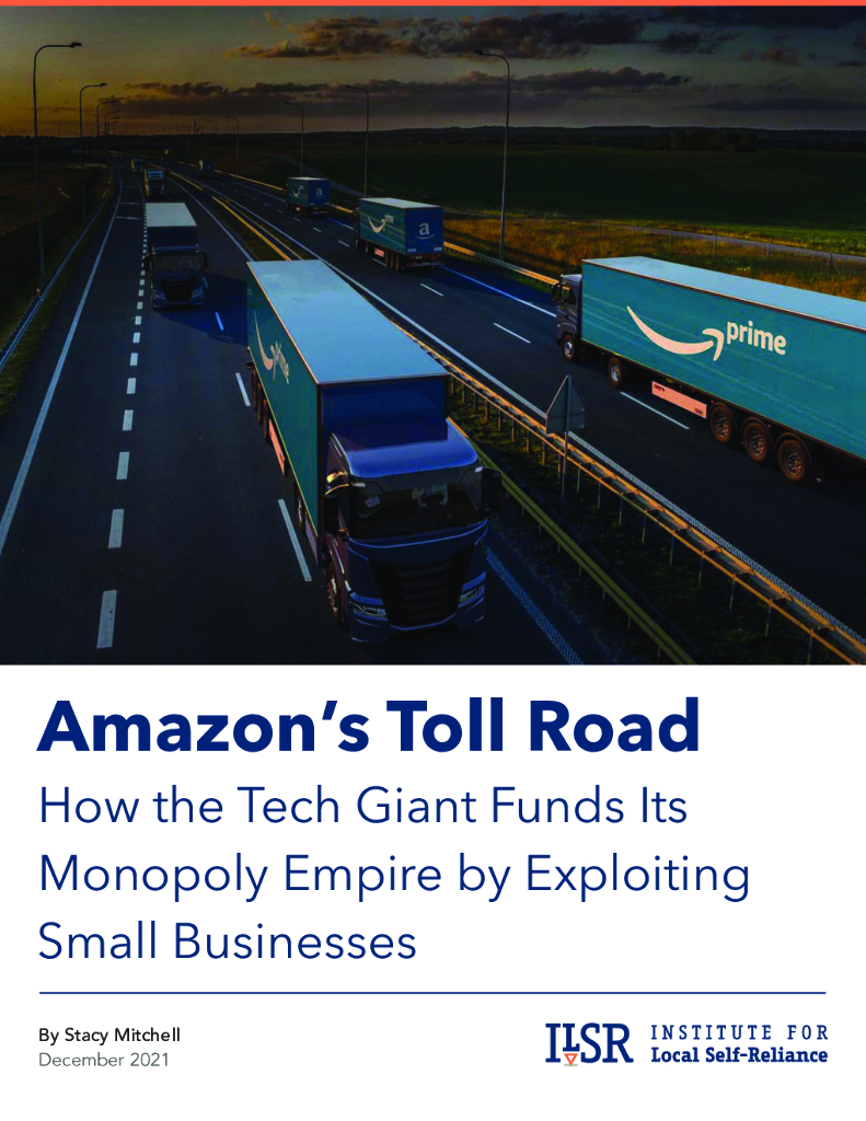  ILSR：亚马逊的垄断之路（英文版）
