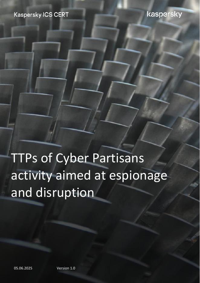 Kaspersky卡巴斯基：2025年网络民兵活动的TTPs旨在间谍活动和破坏活动报告（英文版）
