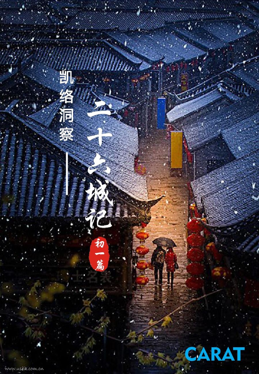 凯络洞察：二十六城记--初一篇