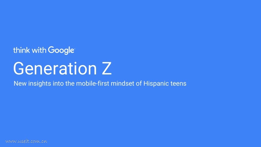 谷歌：千禧一代西班牙裔青少年手机调查报告（英文版）