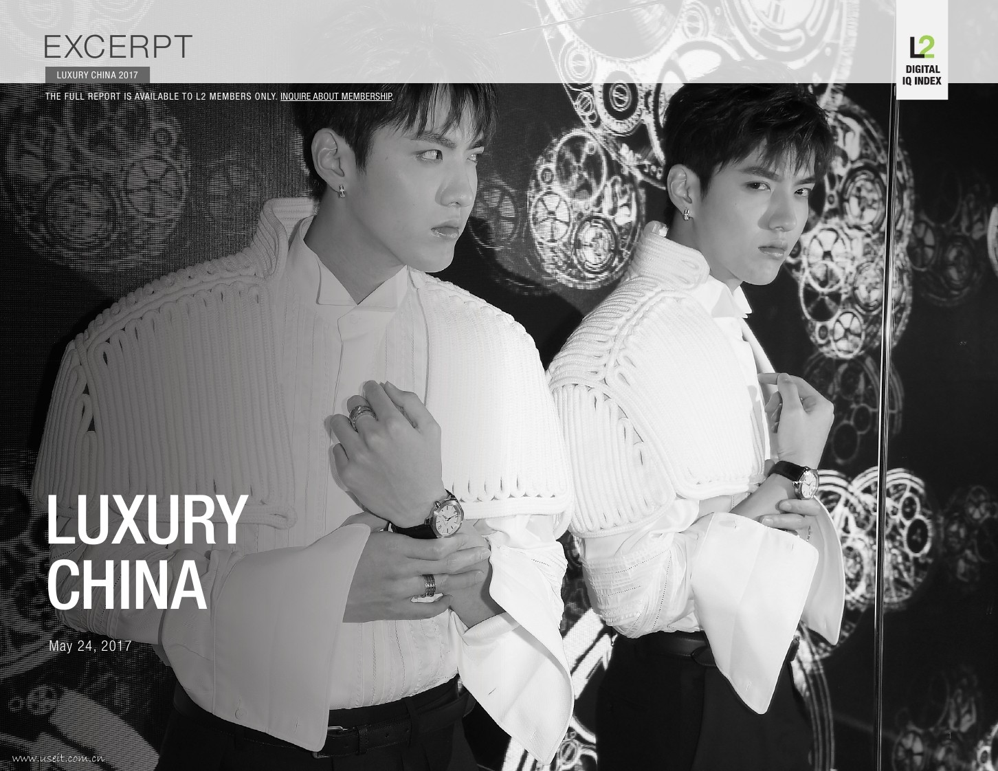 L2：2017中国奢侈品市场数字IQ报告（英文版）