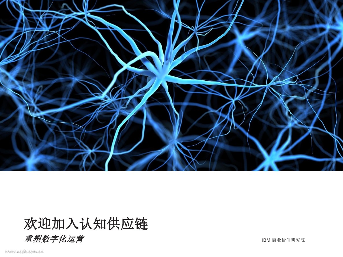IBM 商业价值研究院：欢迎加入认知供应链，重塑数字化运营