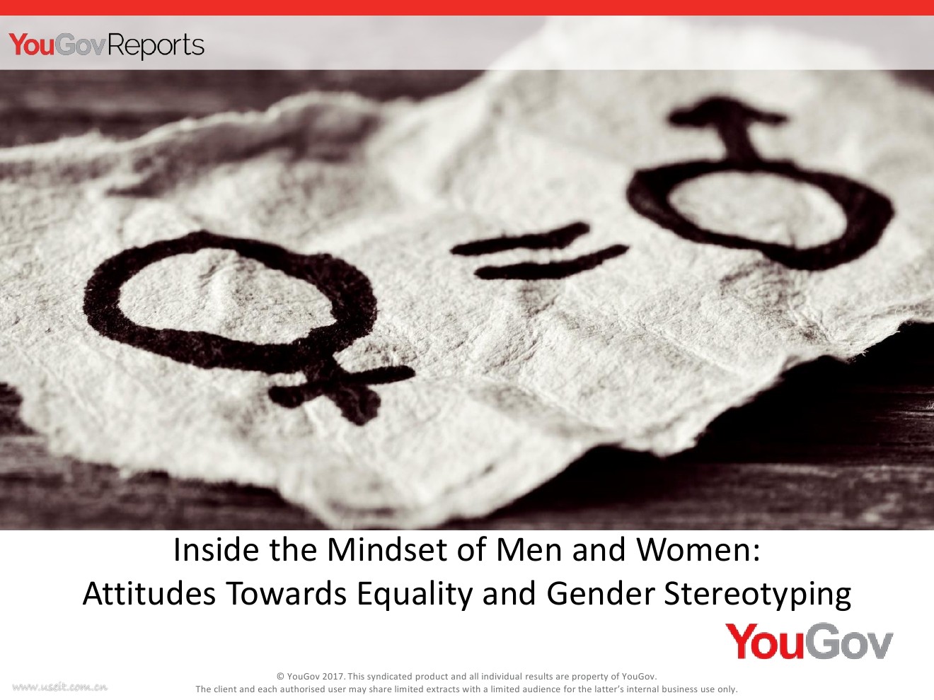 YouGov：2017年性别平等与差异调查报告（英文版）