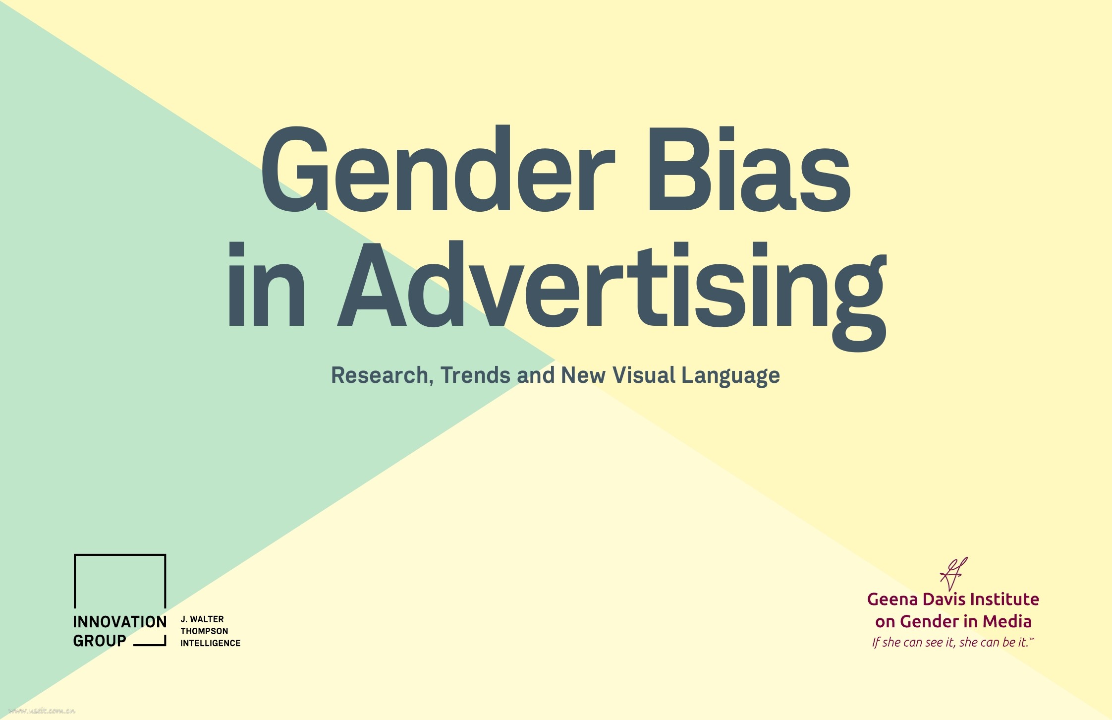 JWT智威汤逊：广告中的性别偏见（英文版）
