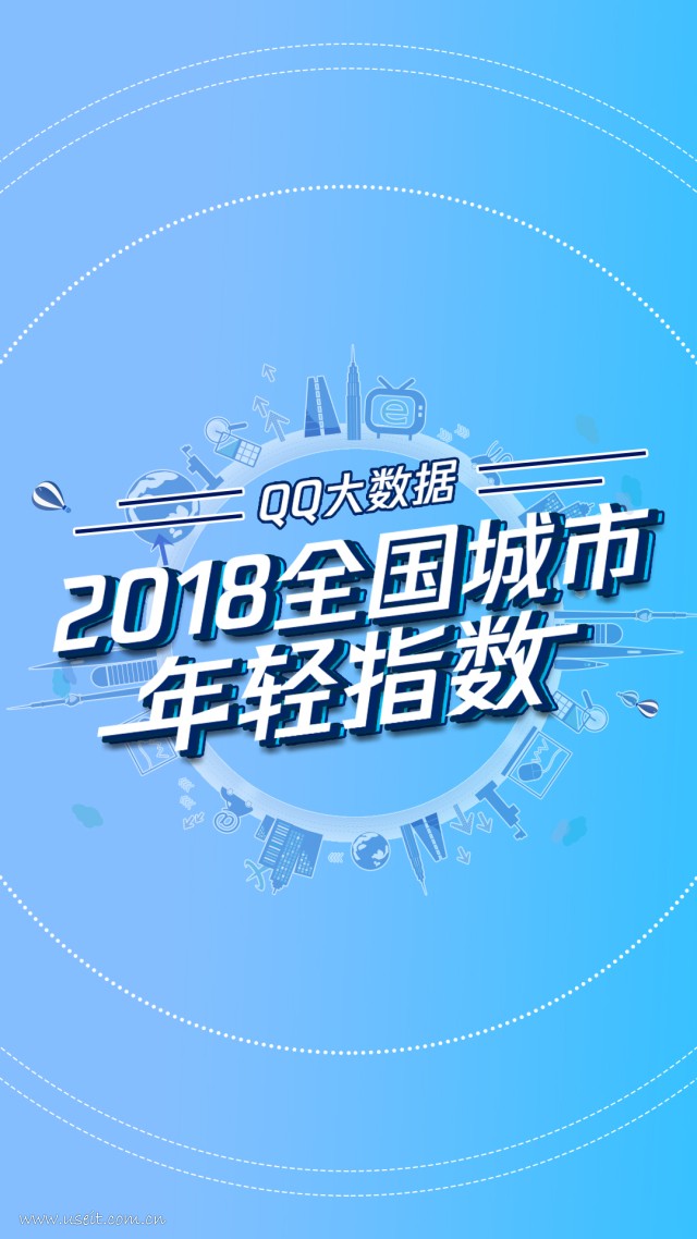QQ大数据:2018全国城市年轻指数