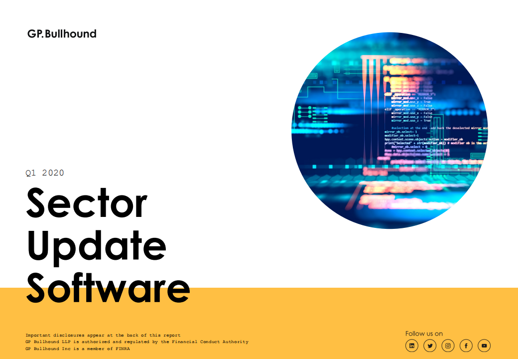 GP Bullhound:2020年Q1全球SaaS软件市场报告