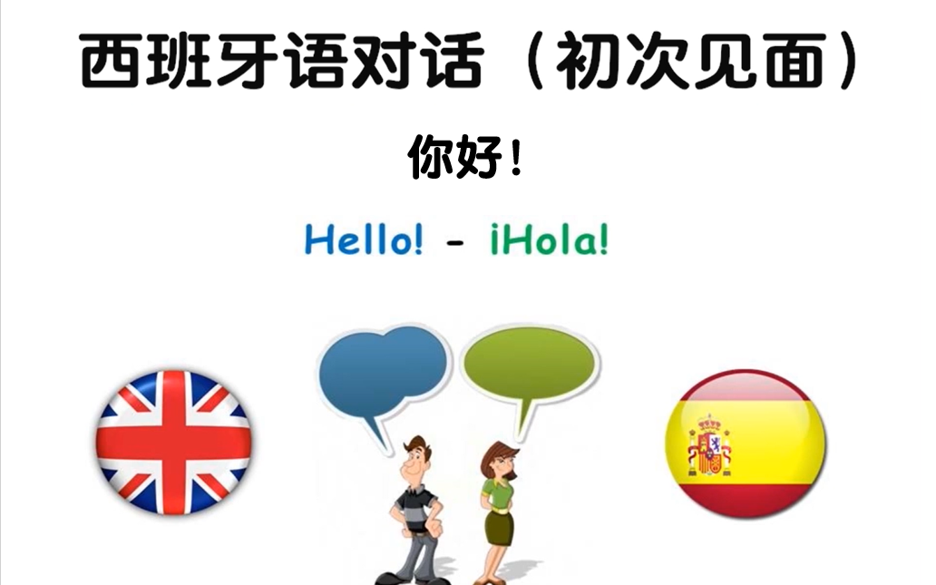 西班牙语基础日常对话