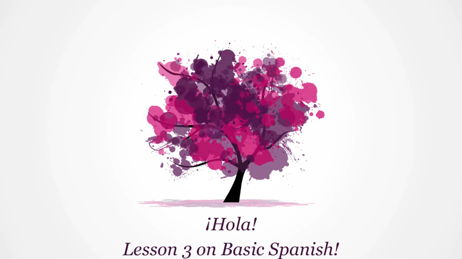 基础西班牙语入门课程