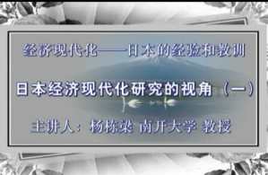 经济现代化—日本的经验与教训